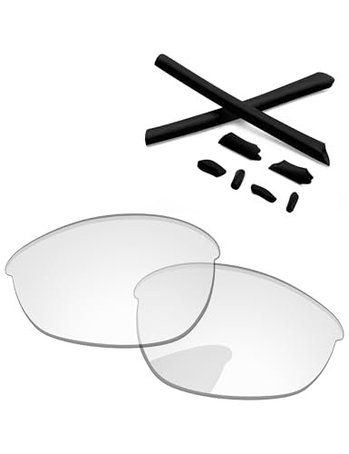 Image of Replacement Lenses & Rubber Kits for Oakley Half Jacket 60mm Sunglass - Precision Fit, UV Block & Impact Resistant