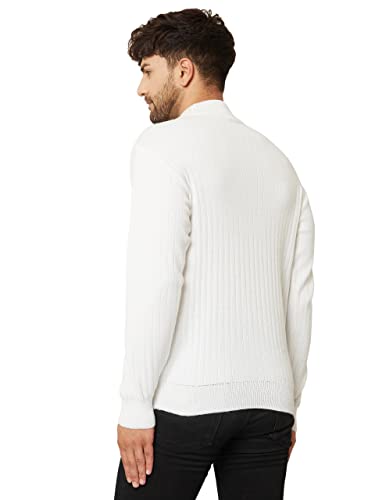 Image of Kvetoo Men High Neck Full Sleeve Winter Woolen Sweater