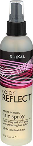 ShiKai Color Reflect Color Lock Hair Spray (8 Fl Oz) | Maximum Hold Styling Spray | Helps Maintain Color-Treated Hair | Long-Lasting Hold Without Flaking