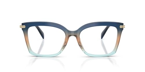 Michael Kors MK4166U Greenville Universal Fit Prescription Eyewear Frames Navy Gradient/Demo Lens 53 mm