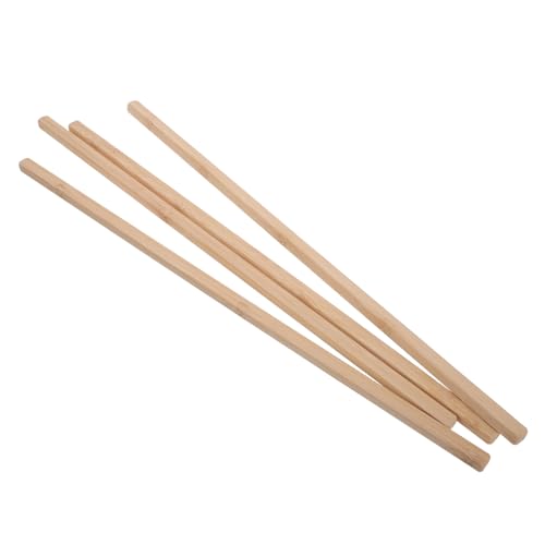 Garneck 4 Piezas Jugador De Mahjong 48 Cm Putter De Mahjong Putter De Madera De 48 Cm. Bastidores De Dominó Minimahjong Tren Dominó Juego De Empujar Fichas Mah Jongg De Madera Beige