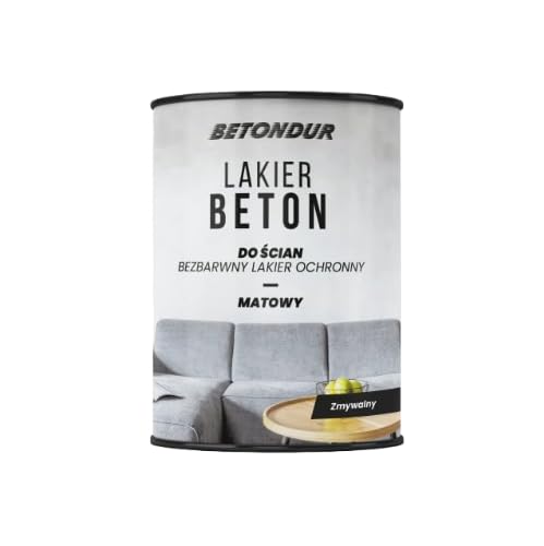 Betondur Betonlack Transparent Matt 1L - Schutzlack Für Innen & Außen