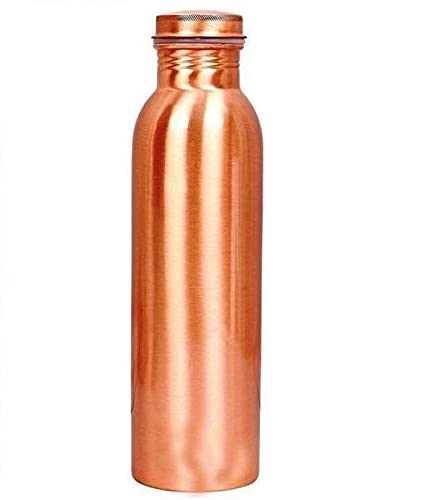 Apurva Interiors Copper Water Bottle, Copper Bottles for Water 1 Liter,100% Pure Copper Water Bottles 1 Litre Best, Leak Proof Copper Bottles 1 Litre 1000ml