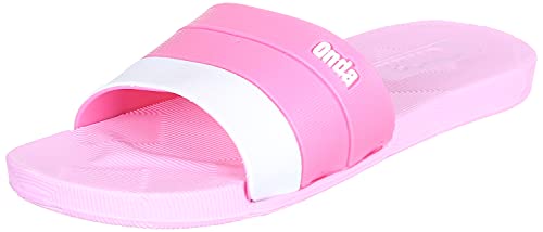 شبشب سلايد بشعار امامي للنساء لوندا من اوندا - بينك فاتح، 38, زهري, 39 EU