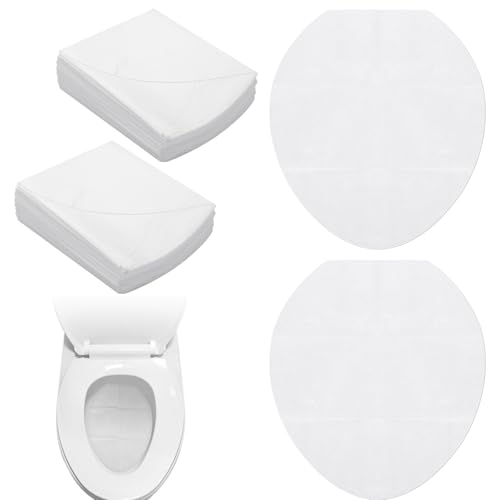 AceOrbit 200 Pcs Disposable Toilet Bowl Liners Hygienic Rv Toilet