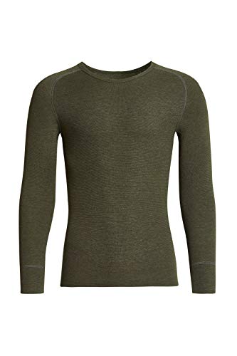 Conta Thermo T-shirt à manches longues en coton naturel pour homme Taille 5-10, Olive., L Cover