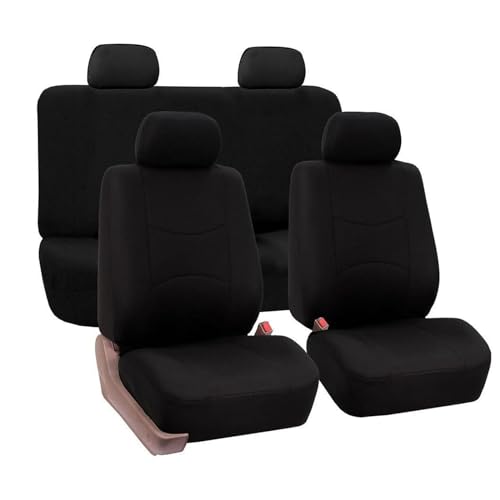➤ 【PROTEGGI I TUOI SEDILI】I coprisedili per auto adottano un design completo per fornire una protezione sufficiente per i sedili. Possono proteggere i tuoi sedili da schizzi, macchie, scolorimento, strappi, sporco e detriti, alleviare la fatica e rendere il tuo viaggio più piacevole.