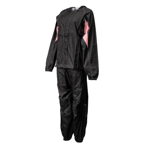 Image of Milwaukee Leather Women's Motorcycle Hooded Water-Resistant Rain Suit for Outdoors