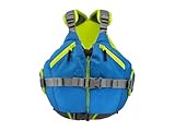 Astral Otter 2.0 Kids' Life Jacket - Comfortable, Padded USCG Type III PFD Youth Life Vest for SUP, Sailing, & Whitewater - Blue - Youth (50-90 lbs)