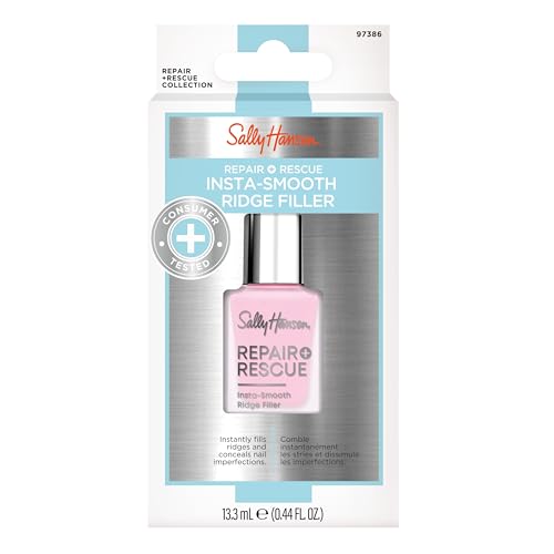 sally hansen nail treatment repair  rescue insta-smooth ridge filler  contains hyaluronic acid  conceals nail imperfections amp smooths nail surface