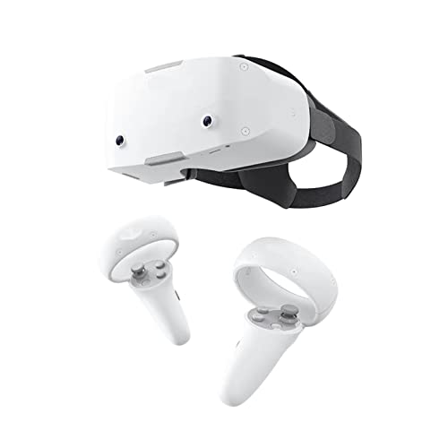 Vr Streaming Glasses Advanced All In One Virtual Reality 3D Headset Hd Display Panoramic Somatosensory Compatible With Metaverse ( Color : Orange ) #TOP1