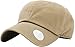 KBE-Classic KHK Classic Washed Cotton Dad Hat Baseball Cap Polo Style Khaki