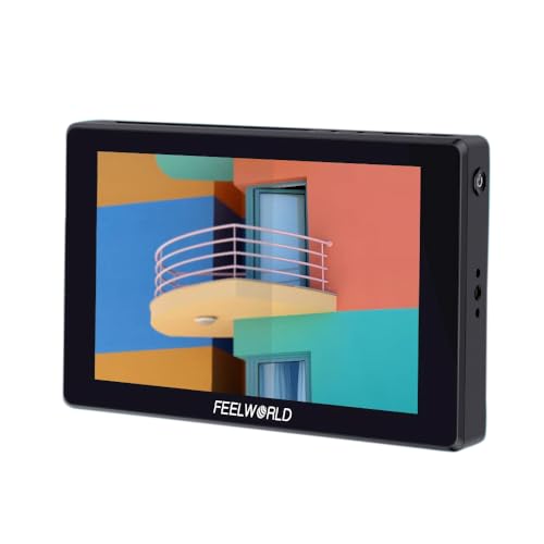 FEELWORLD SH7 7-inch Ultra Bright 2200nit On-Camera Monitor One in, Two Out SDI HDMI Cross Conversion HDR Monitoring