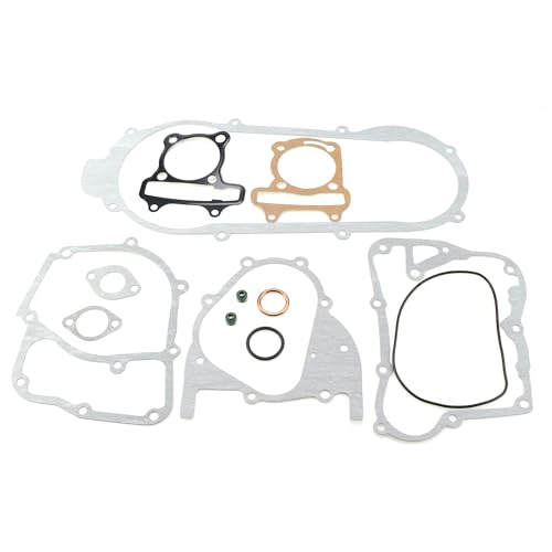 Image of New Olym 57.4mm /2.25 inch Complete Short Non-Bending Case Engine Gasket Set for ATV Go Kart Moped Scooter 4 Wheeler Quad Bikes 4-Stroke GY6 125cc 150cc 152QMI 157QMJ Engine
