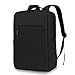 Aucuu Mochila Unisex Impermeable para Ordenador Portatil 15.6 Pulgadas Mochila Portatil con Puerto USB, mochila de viaje de negocios Para Laptop Viaje Negocio Trabajo Diario Escolares Negro
