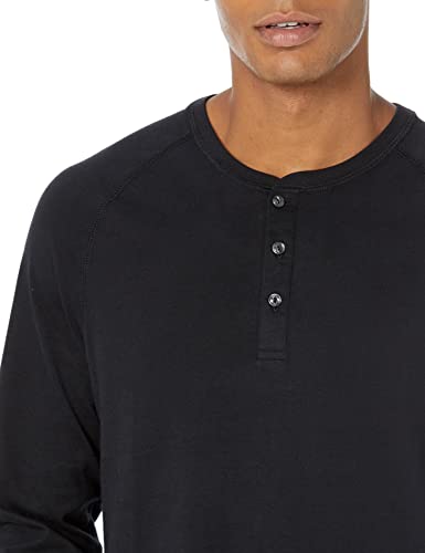 image for Amazon Essentials Long Sleeve Shirt for Men, Regular-Fit Henley, Avail