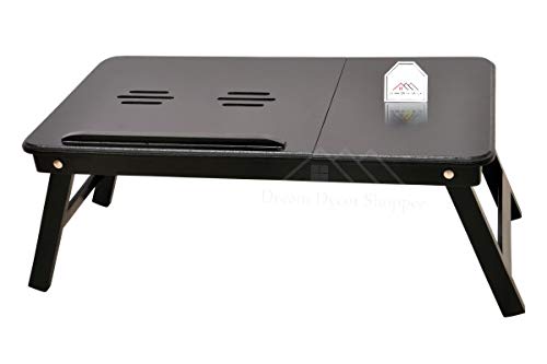 DDS Dream Decor Shoppee Portable Multipurpose Laptop Table Adjustable Height with 1 Drawer (Z Black) (B089S18CCC) Amazon Price History, Amazon Price Tracker