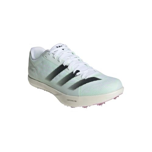 adidas Mens Adizero Long Jump Running Sneakers Shoes - Green2