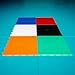 InOut Flooring 8 Green Tiles - High Durability Colored Flooring - Interlocking Versatile Training Surface - Indoor&Outdoor, Dance Floor, Basketball, Multi Sports