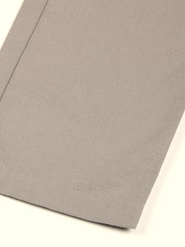 Image of Thomas Scott Men's | Solid | Light Weight | Breathable Fabric | 2 Zipper Pockets | Mid Rise | Regular Fit | Cotton Blend | Button Waist | Chino Trouser | Pants