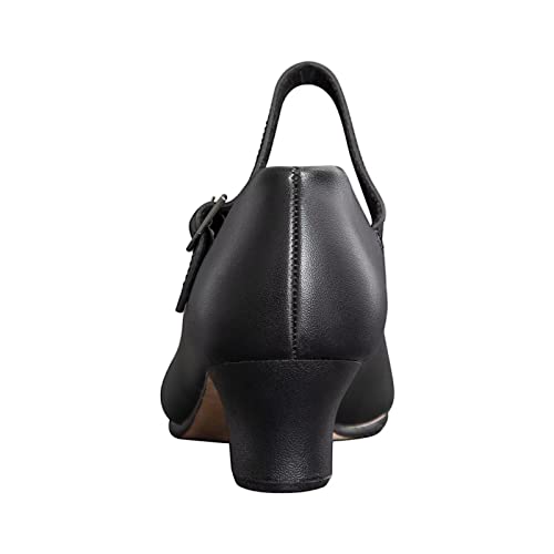 ARCLIBER Character Shoes for Women Ankle Strap 1.55" Dance Heels for Ballroom Salsa Tango4