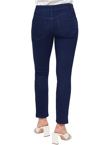 Royalty For Me Womens YMI Jeans Women's Fashion First Mid Rise Ankle Jean with Side Snaps3