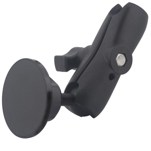 Rigdance Magnetic Car Phone Holder for RAM B Size Mount Compatible with Magsafe and 1 inch (25mm) Ball Conector (3.74 Arm)