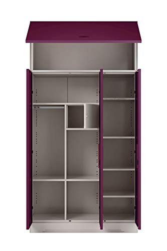 Image of Interio by Godrej Slimline 3-Door Steel Almirah