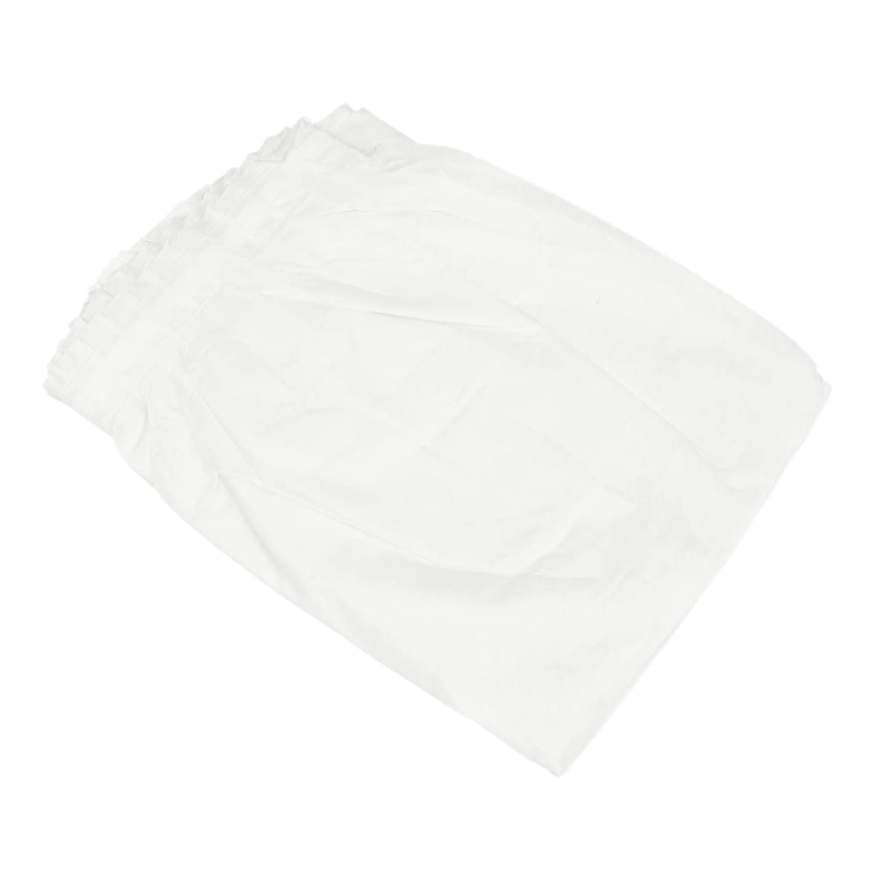 FUNOMOCYA Party Table Skirt Dinner Table Decor Dining Table Decor Home Decorations for Party Dessert Table Skirt Dining Room Table Decor Table Skirts Table Skirt for Parties White