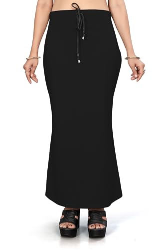 Image of Yashika Present Lycra Saree Shapewear Petticoat for Women||Straight Fit Petticoat Saree Silhouette Shape Wear Dress for Saree|| AZ-YS-OG-SHAPER-P