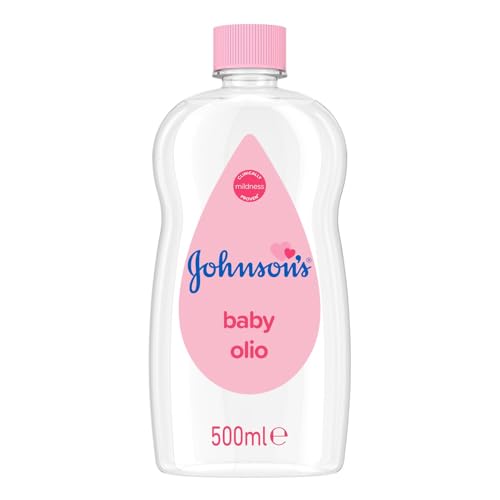 Johnson's Baby – Huile pour bébé (500 mL) – Douceur cliniquement prouvée et formule sans...