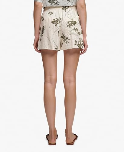 Superdry Cotton Printed Beach Short Pantalones, Lanai Floral Sage, 38W Unisex Adulto