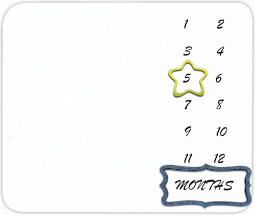 Image of TERSUM Video Game Baby Monthly Milestone Blanket, 48x40in Various Game Console Soft Flannel Newborn Shower, New Mom Gift Baby Growth Chart Photography Blanket Contain 2 Props