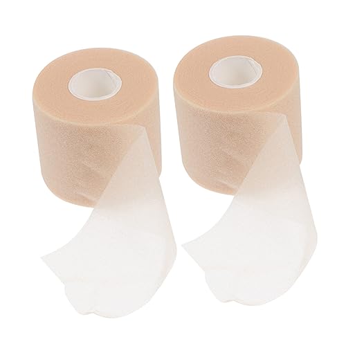 FOMIYES Athlete's Essential Rolls of Elastic Sport Tape Badminton Racket Bandage Sports Sponge Bandages Grip Film