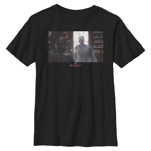 T-shirt Marvel WandaVision Villain vêtement noir col rond pour adolescent taille XL