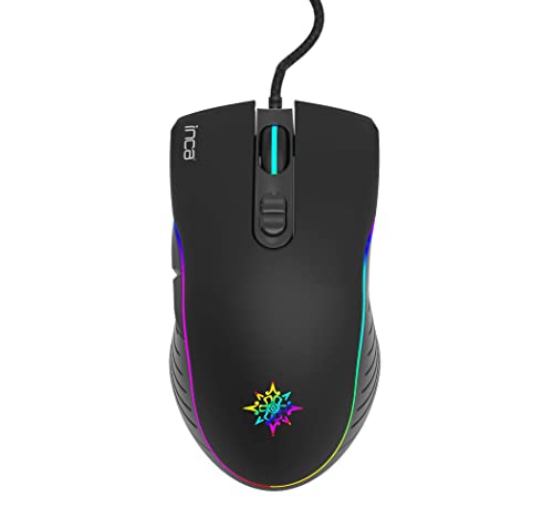 inca Souris de Jeu Professionnelle RGB Macro Keys