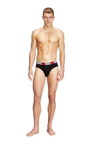 Diesel Herren Umbr-andrethreepack Slip, Schwarz, L (3er Pack) 4