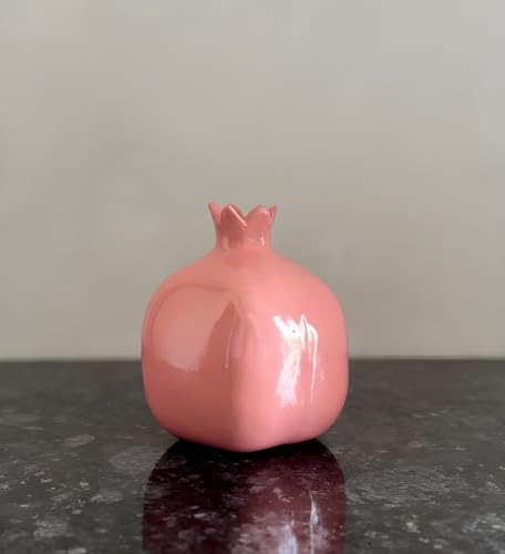 Image of Bliss Hohm Decorative Ceramic Flower Vase for Home Decor and Gifting, Flower Vases for Living Room & Office Decor, Decoration Items, Wall Tabletop showpieces (Pink Anar)