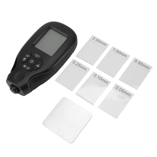 Image of Zunate Digital Coating Thickness Gauge, High Accuracy Paint Tester with Backlit Display for Car Buyers & Industrial Use (0-1.8mm, Auto Calibration)