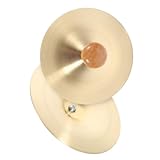 Cabilock Mini Kupferbecken Traditionelle Ethno handzimbeln Tragbar für Tanzpartys und Feierlichkeiten Geeignet für Kulturelle Musikperformances