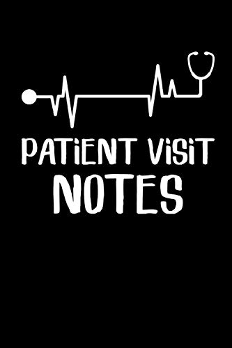 Patient Visit Notes: Hospice Nurse Blank Lined Notebook
