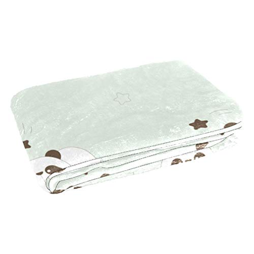 Couverture chaude panda plaid isolant pour camping et pique-nique - 3