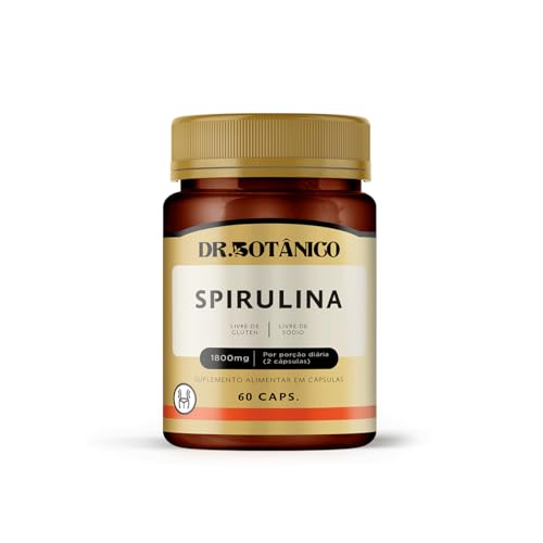 SPIRULINA 1.800MG 60 CAPSULAS DR. BOTANICO