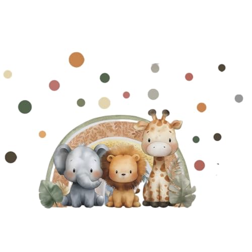 Vinilos decorativos Achang animales safari para niños
