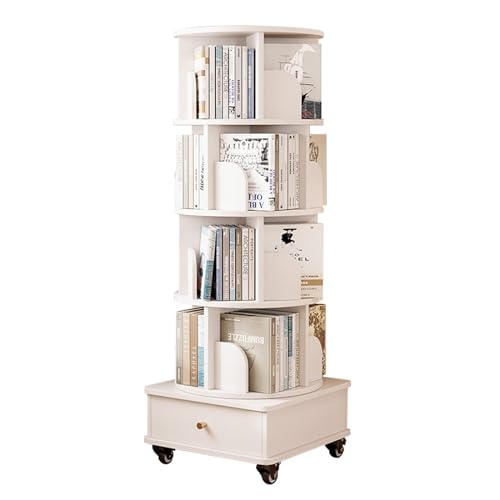 Librerias Blancas con Puertas Marca AKALNNB