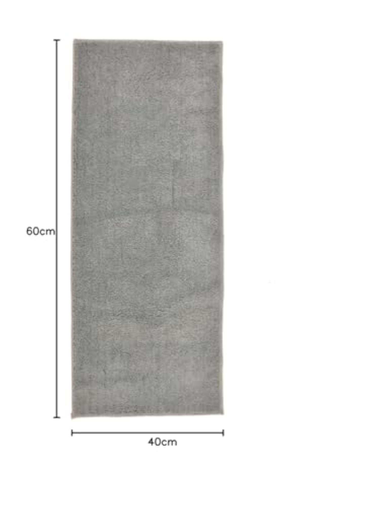 Solid Colors Super Soft Microfibre Runners for Bedroom Mat