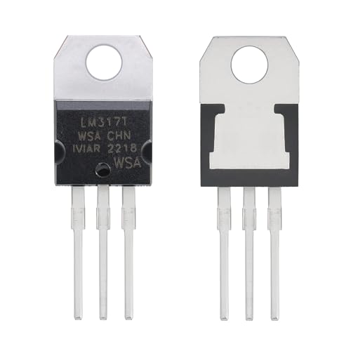 ALLECIN LM317T LM317 Voltage Regulator Adjustable IC 1.5A 1.2V to 37V TO-220(Pack of 30pcs)