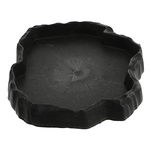 POPETPOP 1Pc Reptile Feeder Bowl Water Dish for Lizards and Snakes and Easy to Feeding Basin Accessory for Healthy Reptiles