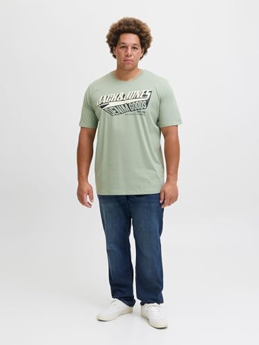 JACK & JONES Male T-Shirt Plus Size Logo T-Shirt – Ansicht 4