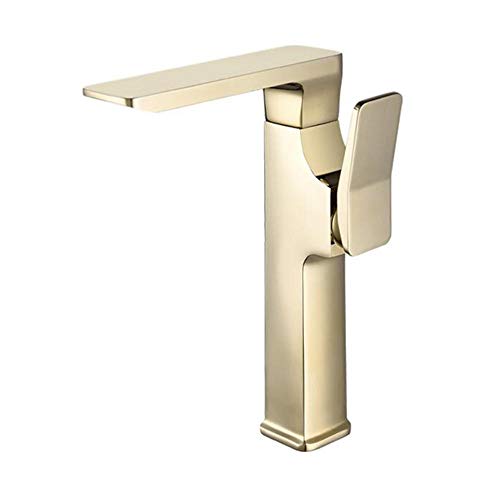Mitigeur de lavabo haut robinet cascade salle de bains chaud froid